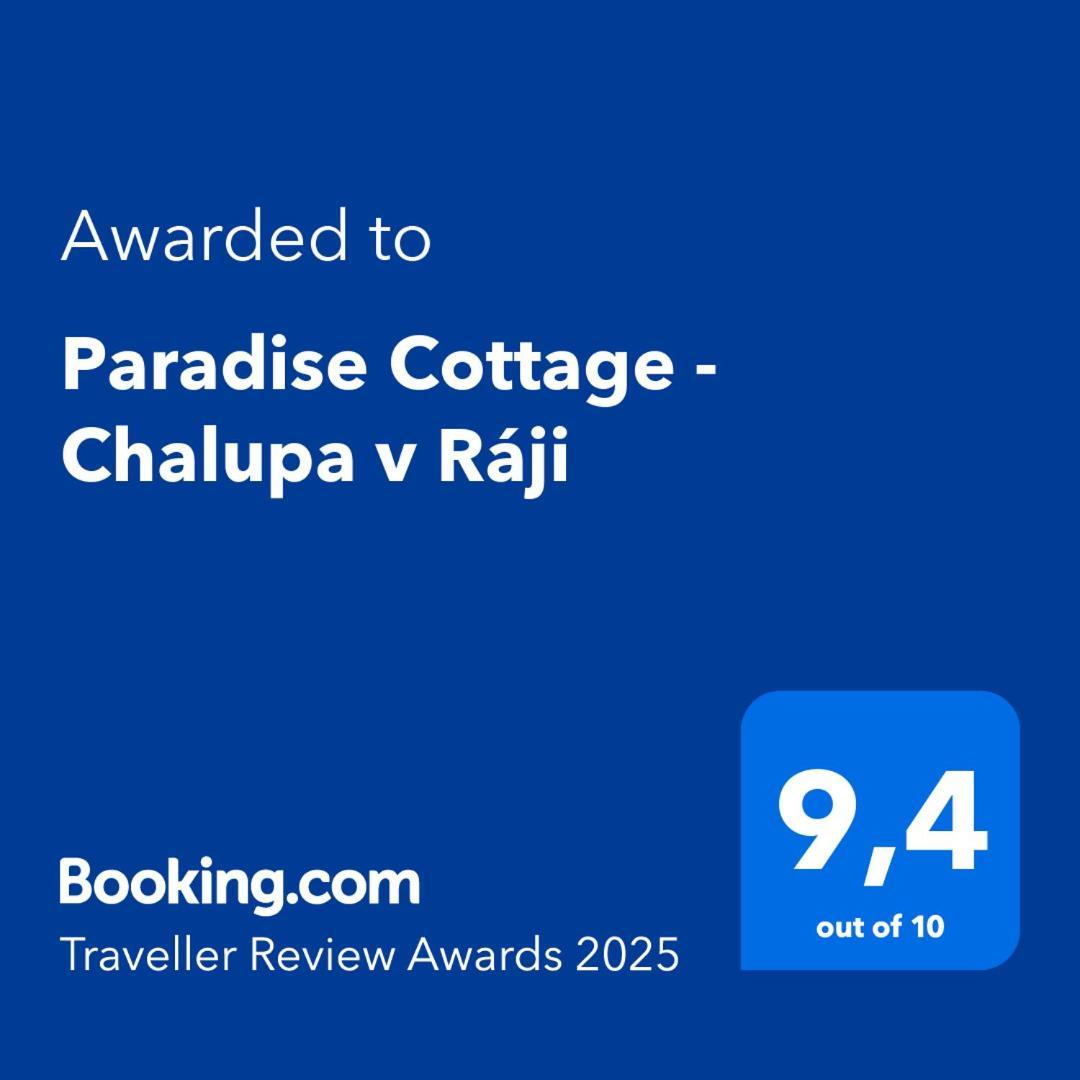 Paradise Cottage - Chalupa V Raji Ctverin Exteriör bild